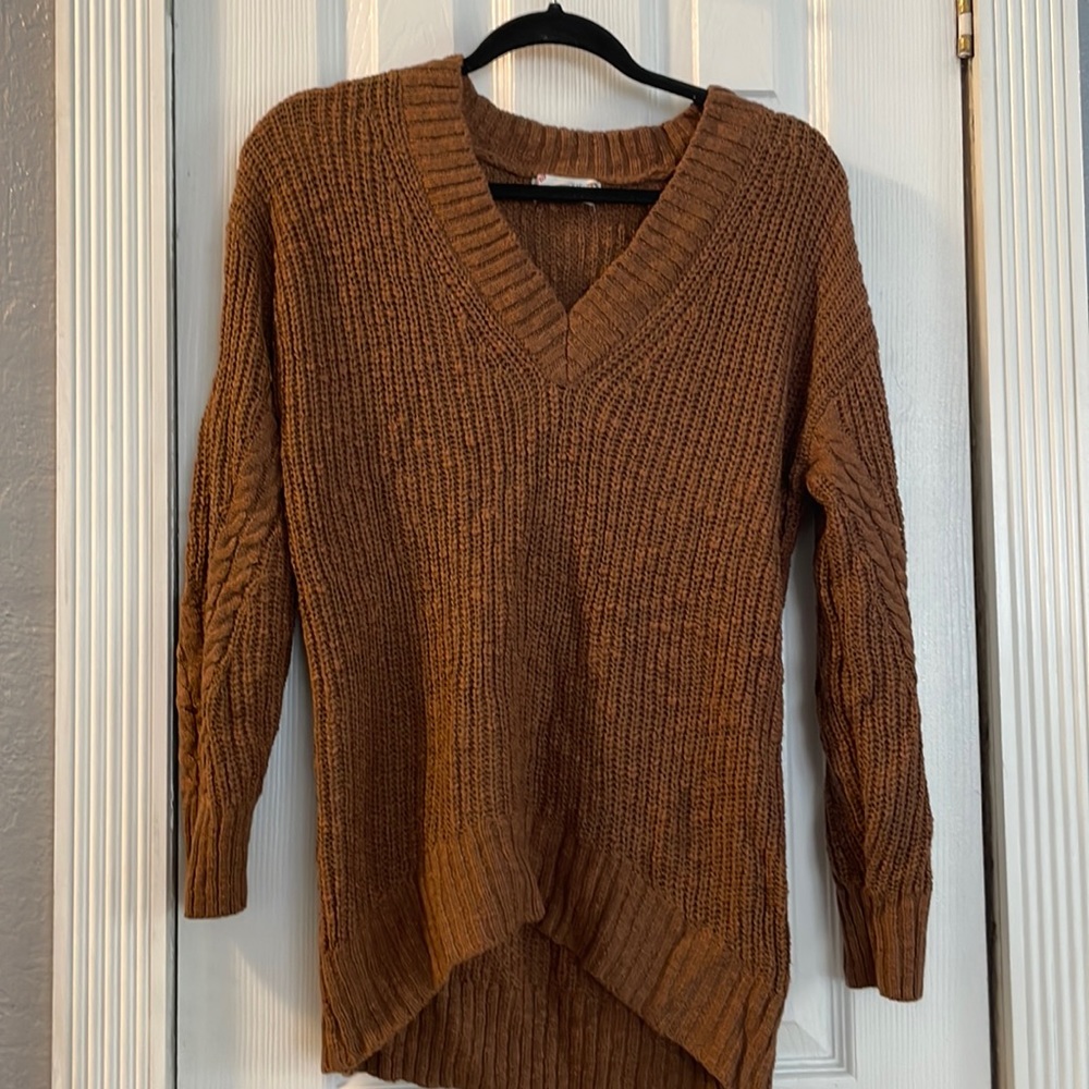 Chunky knit sweater